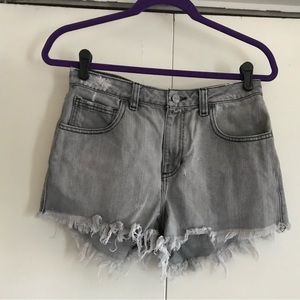 Rvca denim shorts size 27